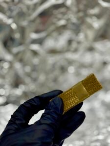 Metalinis šepetėlis frezos antgaliams valyti