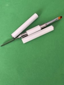 Teptukas darbui su acry-poly gel baltas