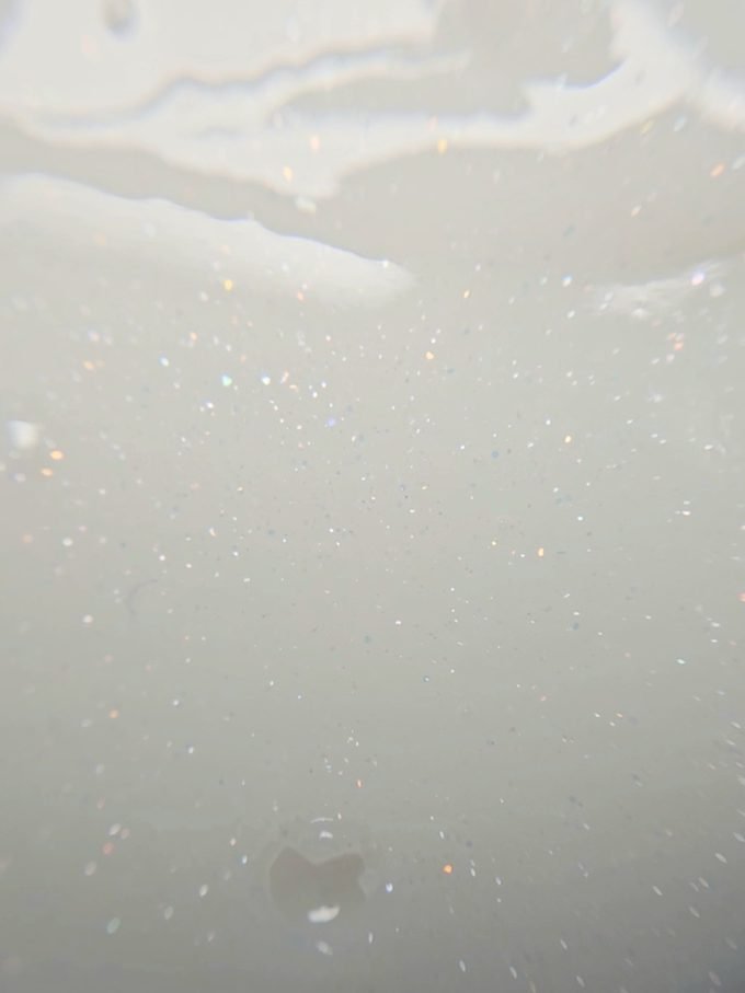 Greenline acrygel Milky white shimmer 30ml.
