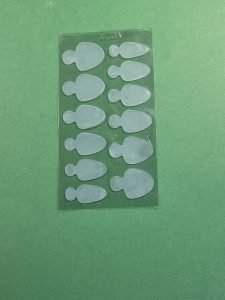 Silikoniniai padukai kvadratui ir ovalui