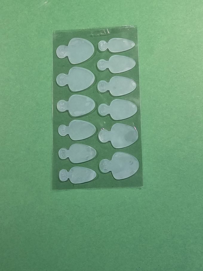 Silikoniniai padukai kvadratui ir ovalui