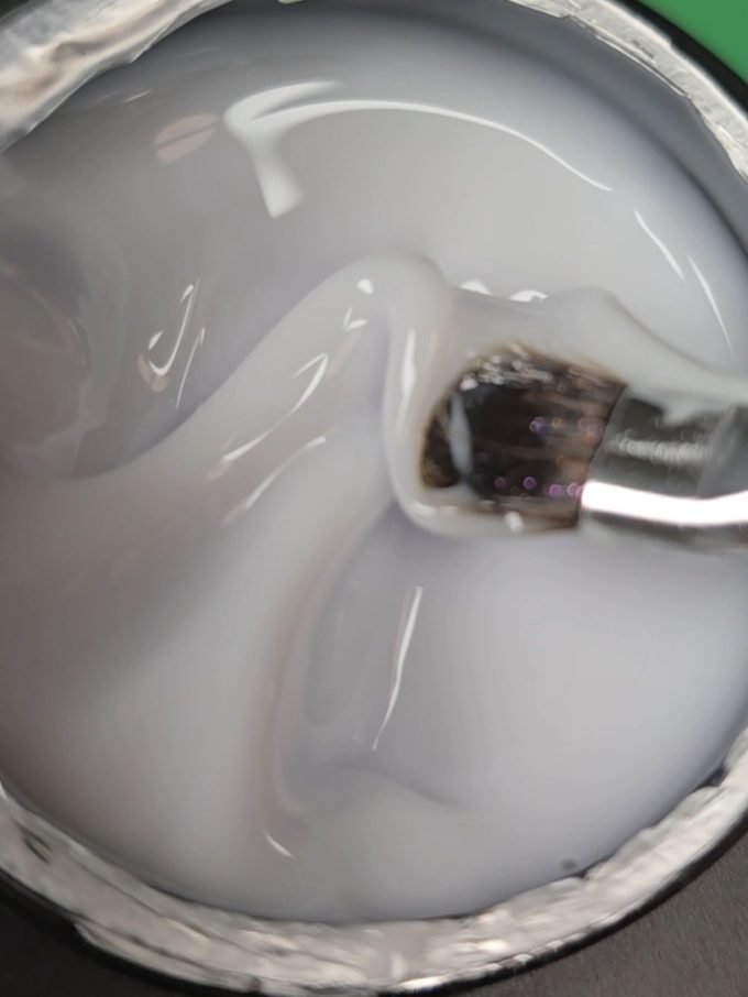 Greenline uv gel milky white 30ml.