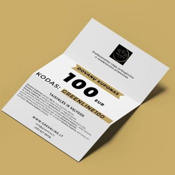 100Eur vertės dovanų kuponas