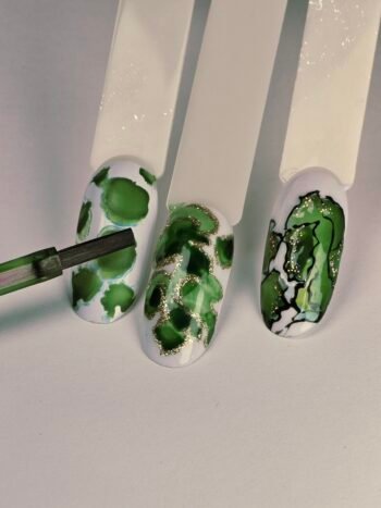 Dažai metallic blooming green 123MTL