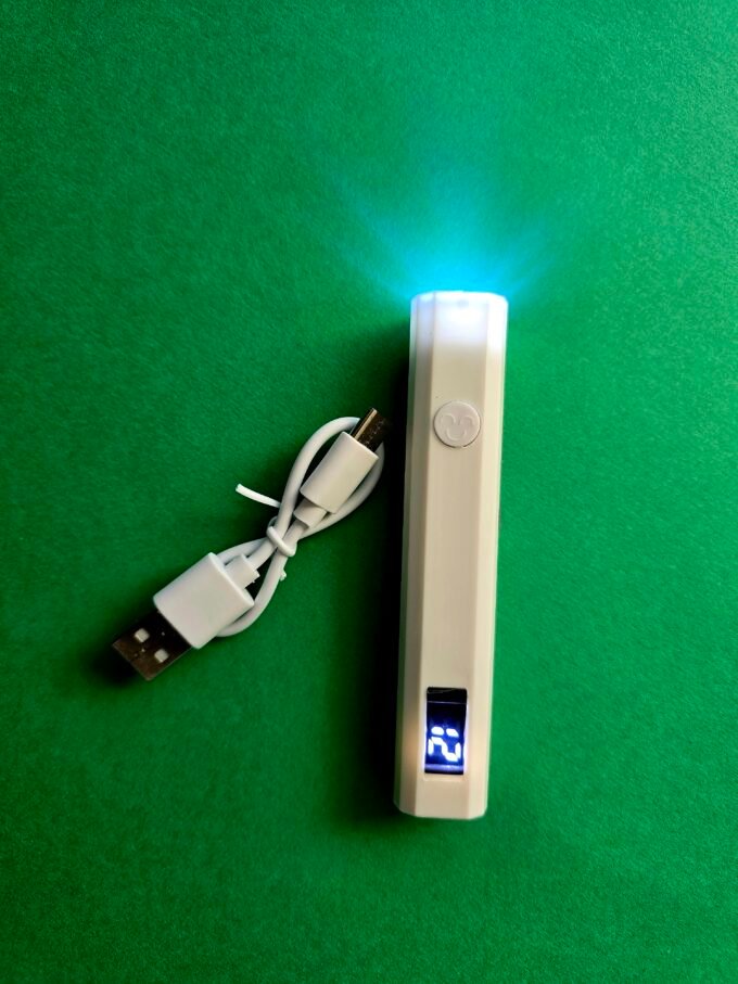Uv led žibintuvėlis