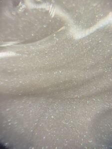 Greenline acrygel Milky silver 30ml su šviesą atspindinčiais blizgučiais